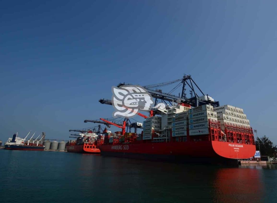 Puerto de Veracruz espera terminar el año con movimiento de 34 millones de toneladas