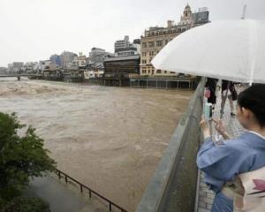 En Japón las lluvias dejan al menos 20 desaparecidos