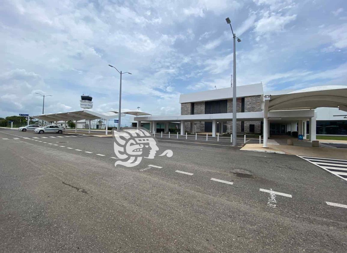 Aeropuerto de Minatitlán no presenta baja en pasajeros pese a tercera ola