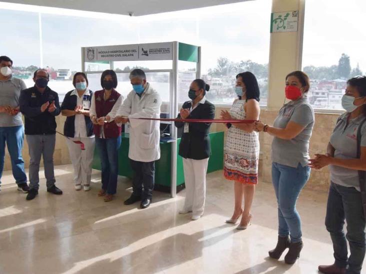 Inauguran en Hospital General de Zona No. 11 el primer Módulo de Registro Civil