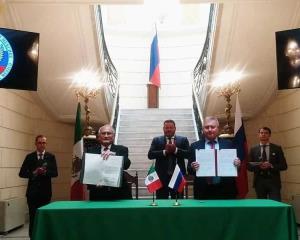 México y Rusia firman acuerdo de cooperación espacial