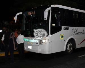 Asaltan autobús de pasajeros en autopista Orizaba-Córdoba