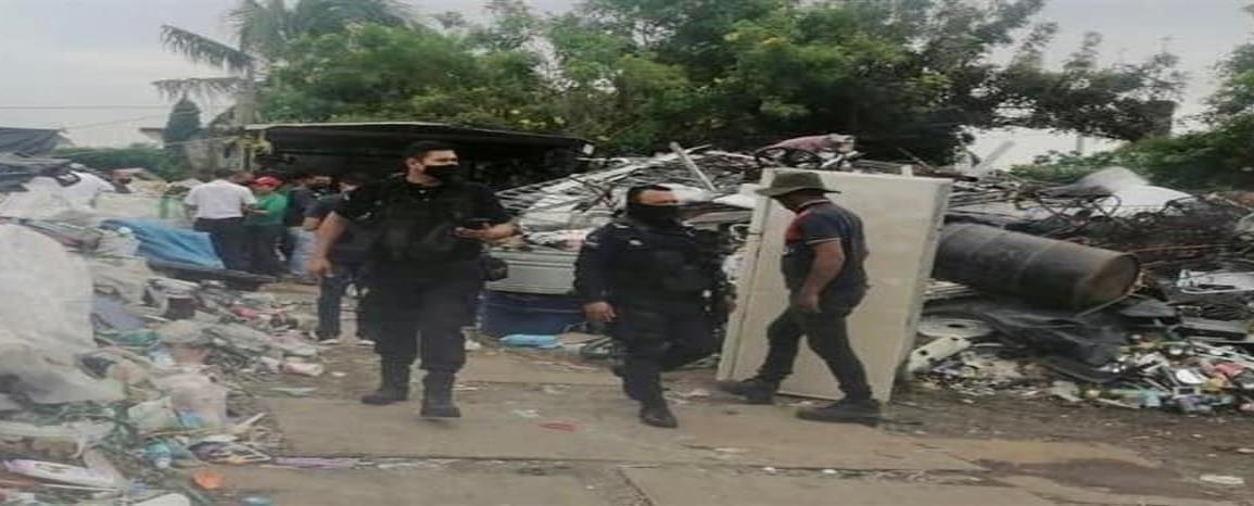 Inicia SSP operativos de revisión en chatarreras de Veracruz