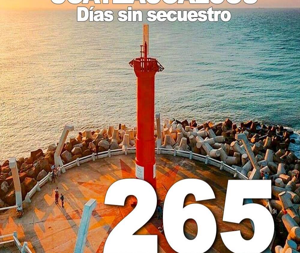 En Coatzacoalcos, ya son 265 días sin privaciones de la libertad: OCC