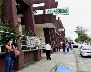 Hospital 36 del IMSS, el único saturado en Coatzacoalcos