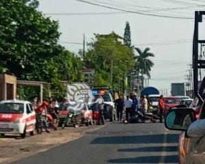 Motociclistas inician operativo de vigilancia en Oteapan