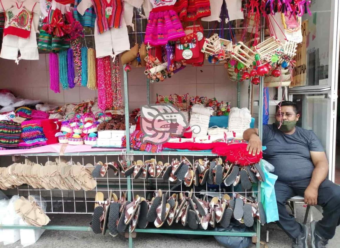 Comerciantes jarochos esperan repunte de ventas guadalupanas