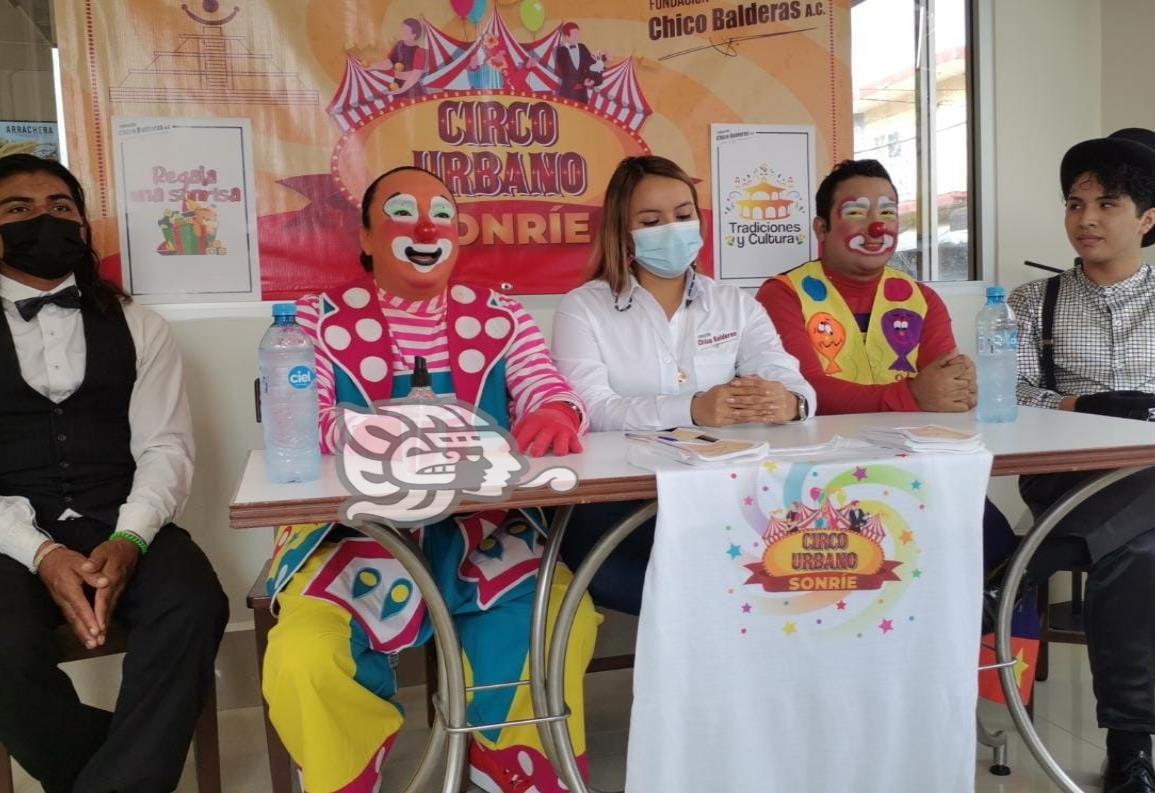 Habrá Circo Urbano Sonríe en Nanchital