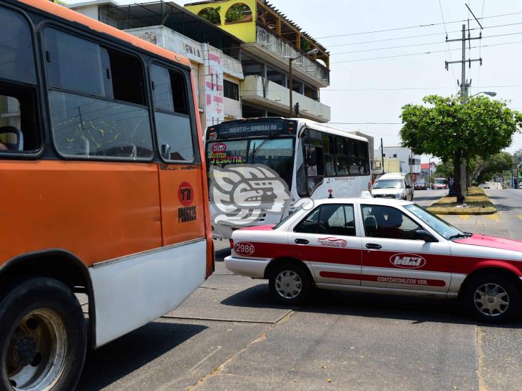 Transporte desmiente aumento de tarifas en urbanos y taxis de Coatzacoalcos