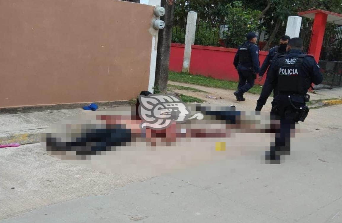 Dos asesinados a balazos en la colonia Tacoteno de Minatitlán
