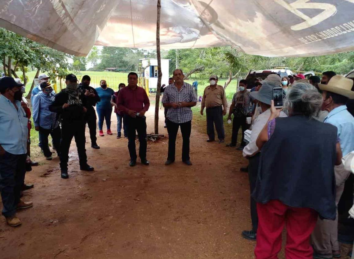 Ejidatarios exigen a Petroquímica Mexicana de Vinilo pago de renta de 62 hectáreas