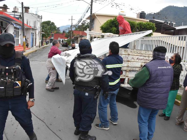 En Río Blanco, vecinos del Fovissste denuncian acoso de Policía Estatal