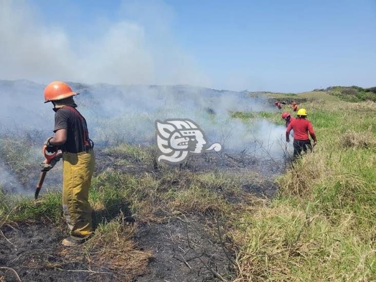 PC y Bomberos controlan incendio de pastizal en Rabón Grande