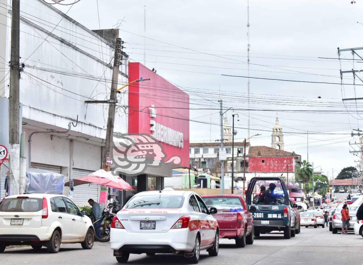 Roban casi medio mdp a cuentahabiente en el centro de Acayucan