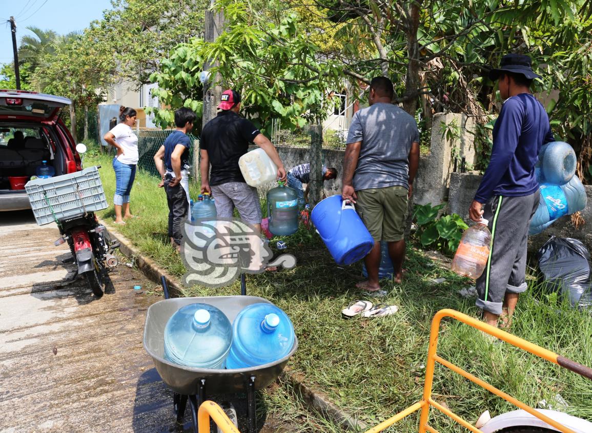 CMAS alerta sobre escasez de agua en Coatzacoalcos 
