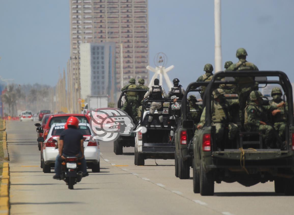 Mínima presencia del Operativo Fuerza Oriente en Coatzacoalcos