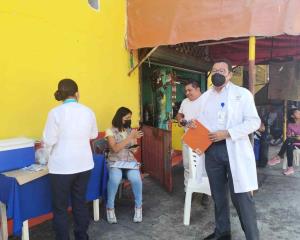 Módulos móviles de vacunación contra el covid-19 en Nanchital e Ixhuatlán del Sureste