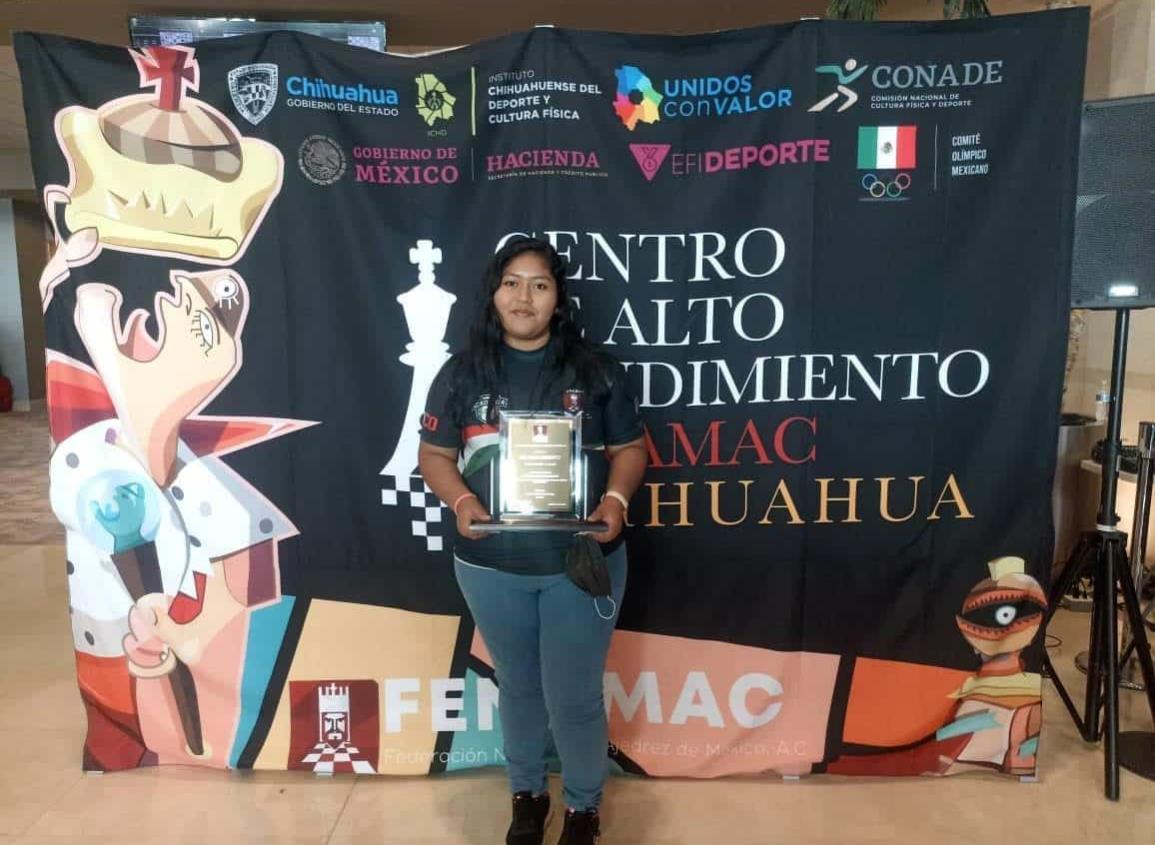 Sandra Guillén clasificó al Mundial de Ajedrez en India