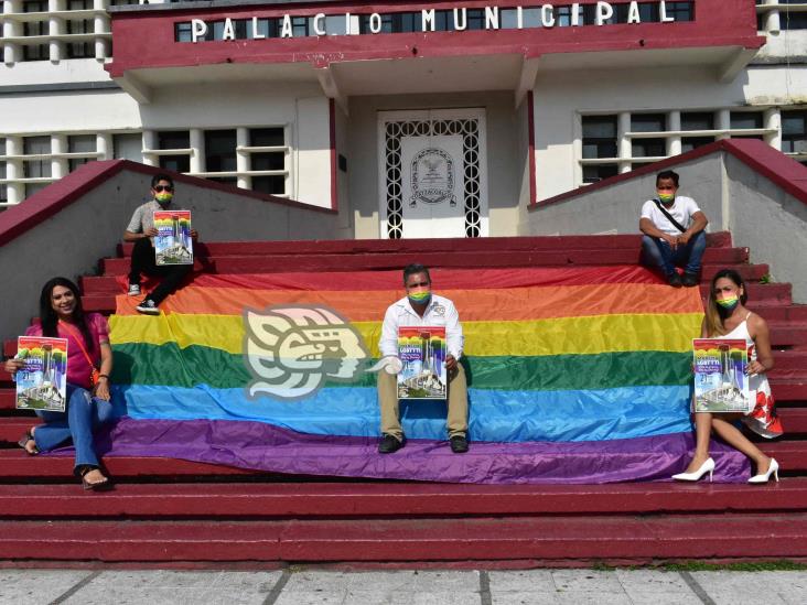 Anuncian la 11va marcha de la comunidad LGBTTTIQ+ en Coatzacoalcos