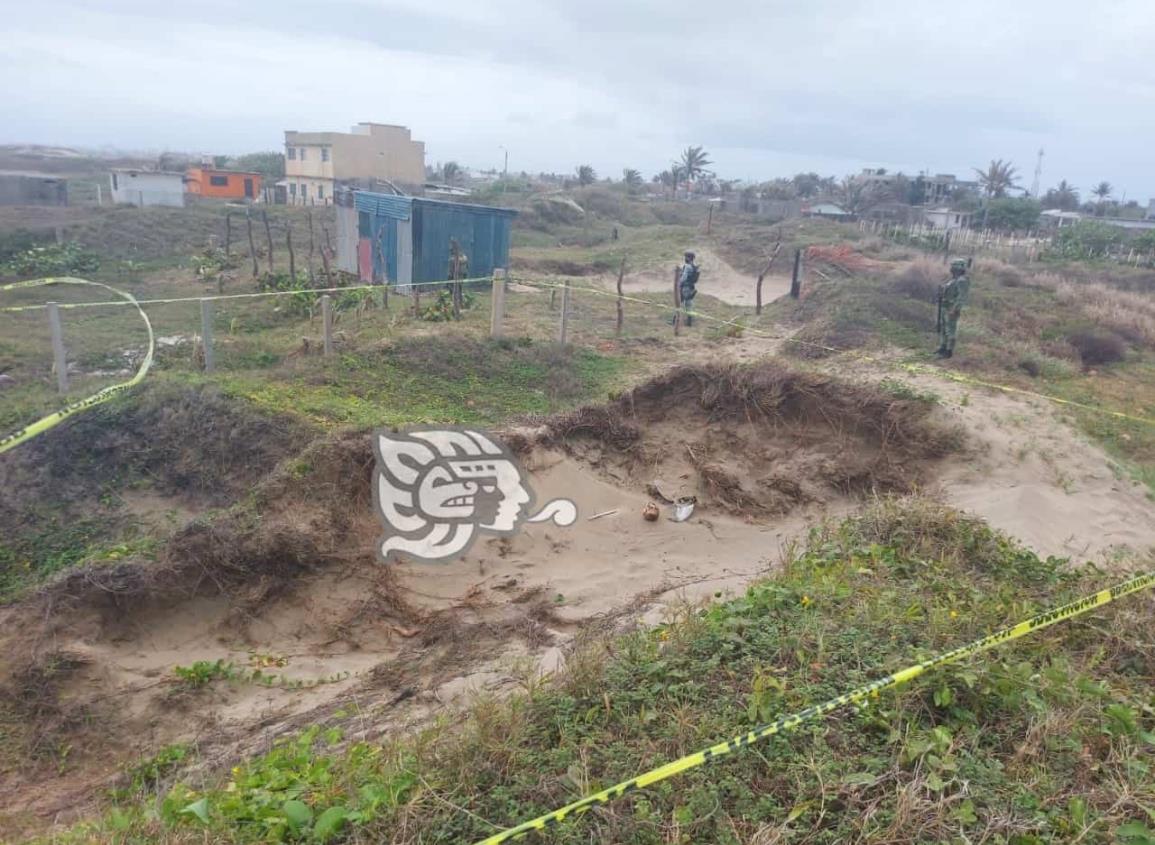 Sin ser identificados los restos hallados en Lomas de Barrillas