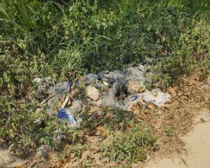 Prevalece contaminación en caminos a localidades de Moloacán