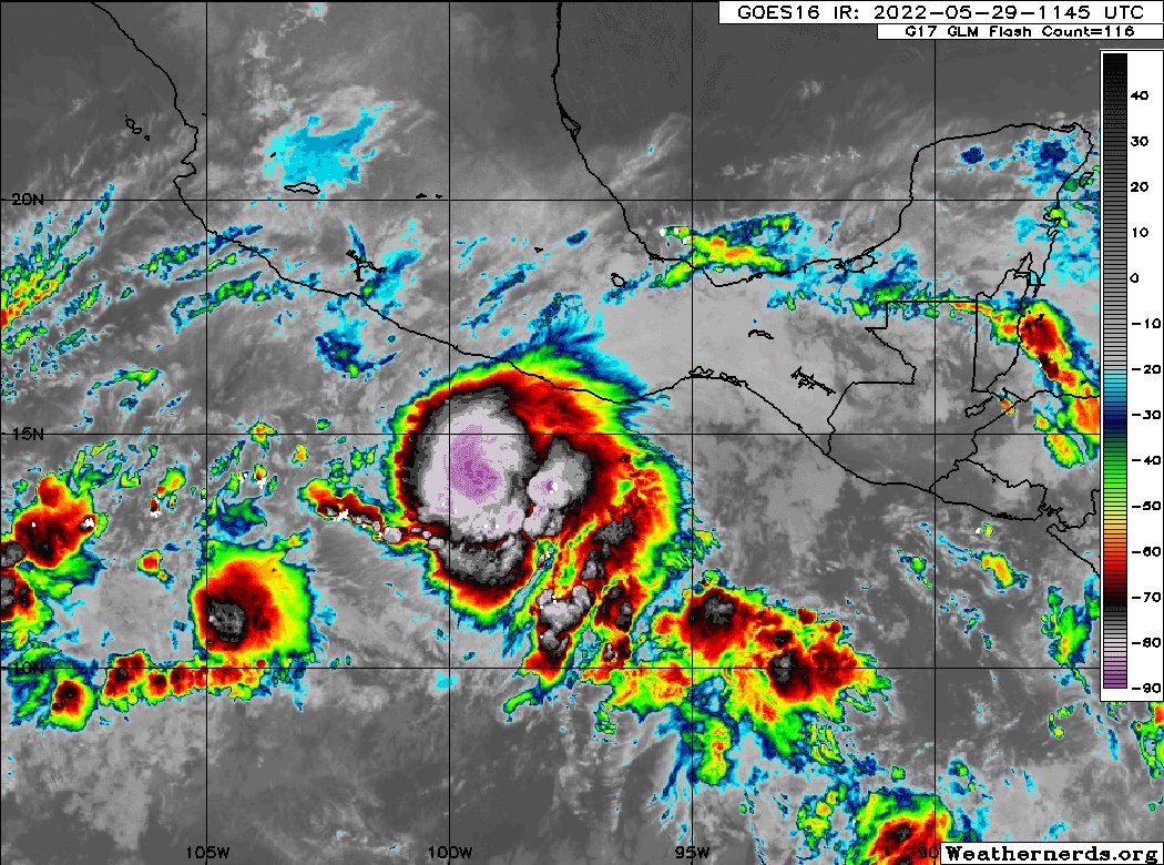 “Agatha” es huracán categoría 1 en México ¿Podría afectar a Veracruz? Esto te decimos