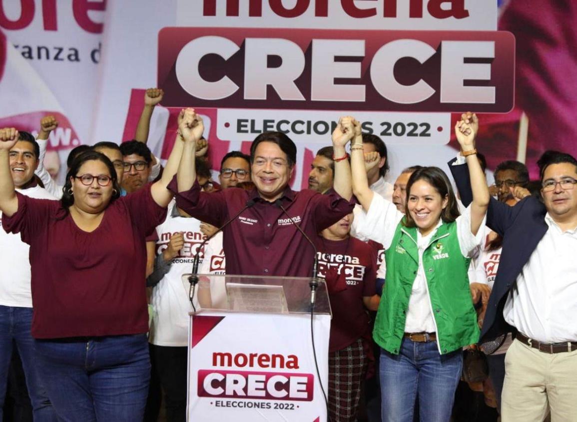 Mario Delgado revela que Morena ‘va adelante’ en 5 gubernaturas