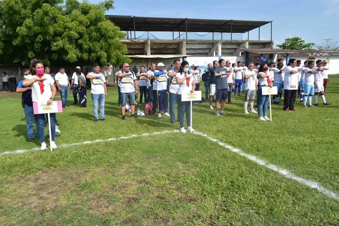 Inauguran evento deportivo de zonas escolares Lazos por la Paz en Úrsulo Galván
