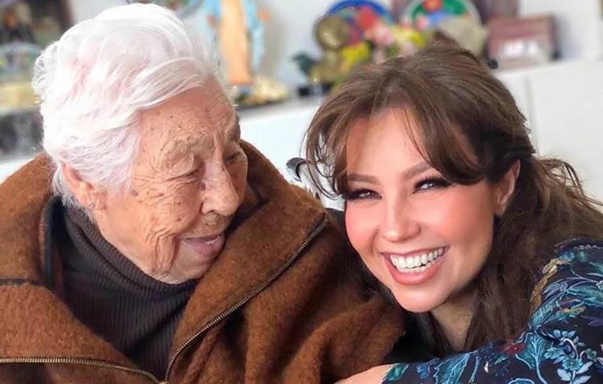 Fallece doña Eva Mange, abuelita de Thalía; tenía 104 años