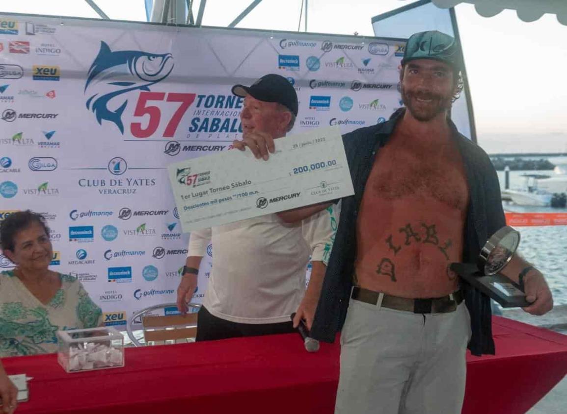 Domingo Collado, gana el Torneo Internacional del Sábalo de Plata “Mercury 2022”