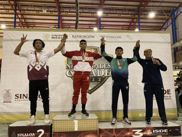 Veracruzanos consiguen medallas en boxeo en los Juegos Nacionales Conade 2022
