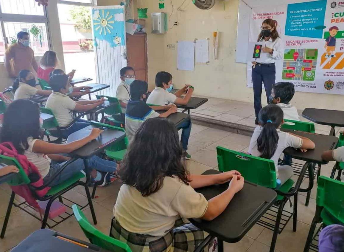 Cumple objetivo programa de Educación Vial Sustentable