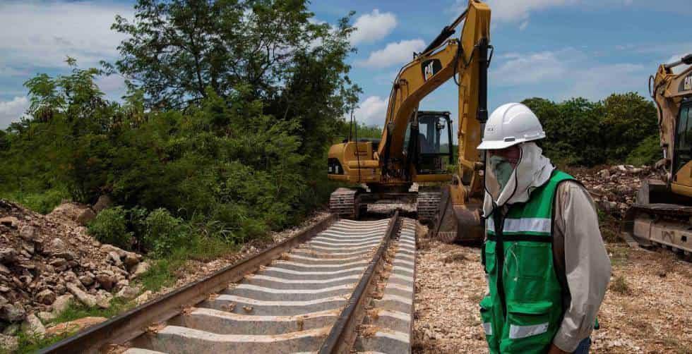 Tren Maya beneficia al 90 por ciento de las familias en Campeche: AMLO