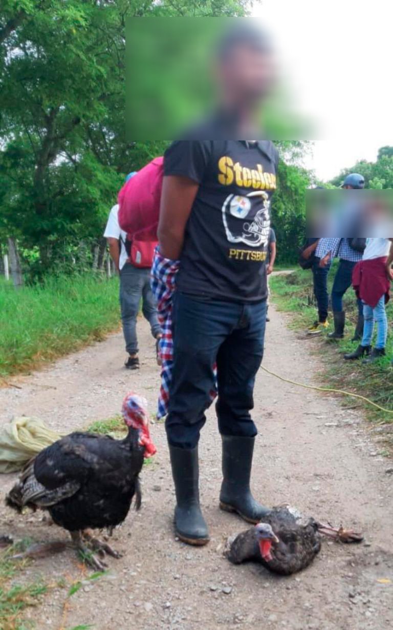 En Chiapas, intentan linchar a un hombre por robar un guajolote (+Video)