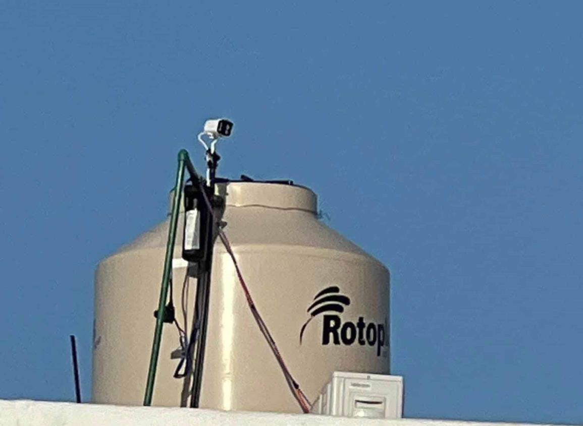 En Nuevo León, instalan cámaras de vigilancia en tinacos para evitar robo de agua