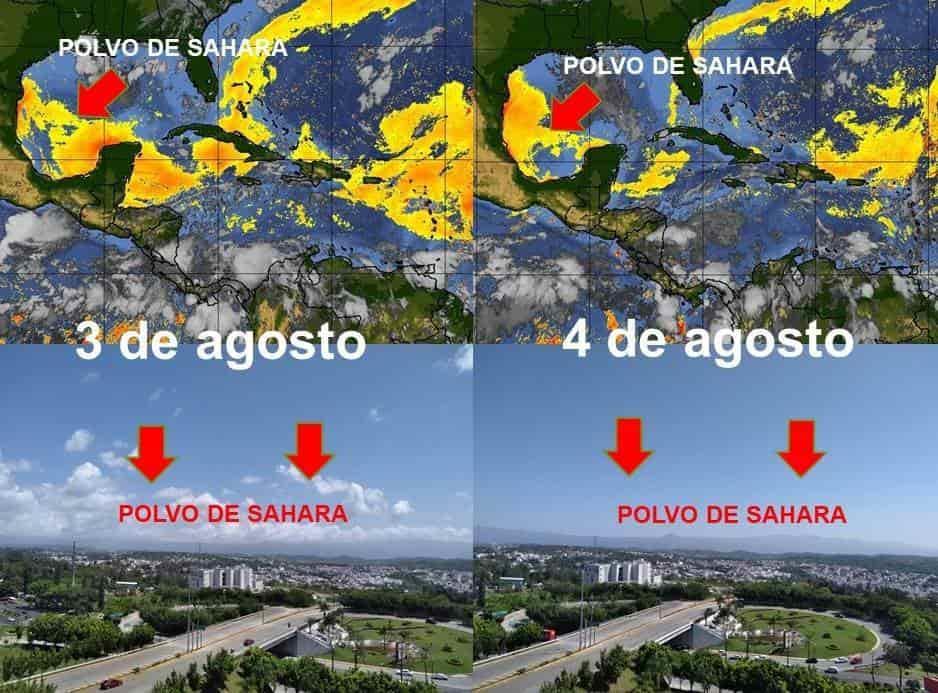 Disminuyen las concentraciones del polvo del Sahara en Veracruz