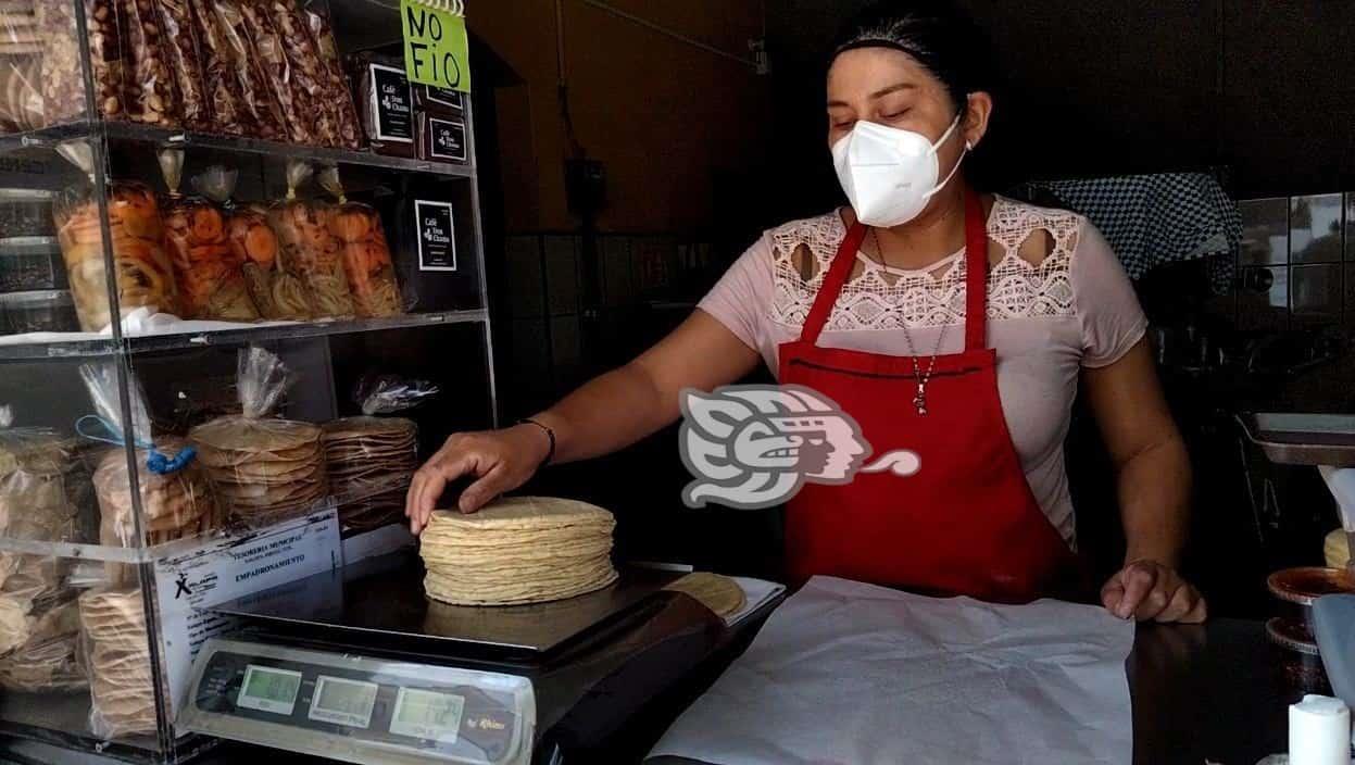¡Por las nubes! Kilo de tortilla en Xalapa llegará a los 22 pesos