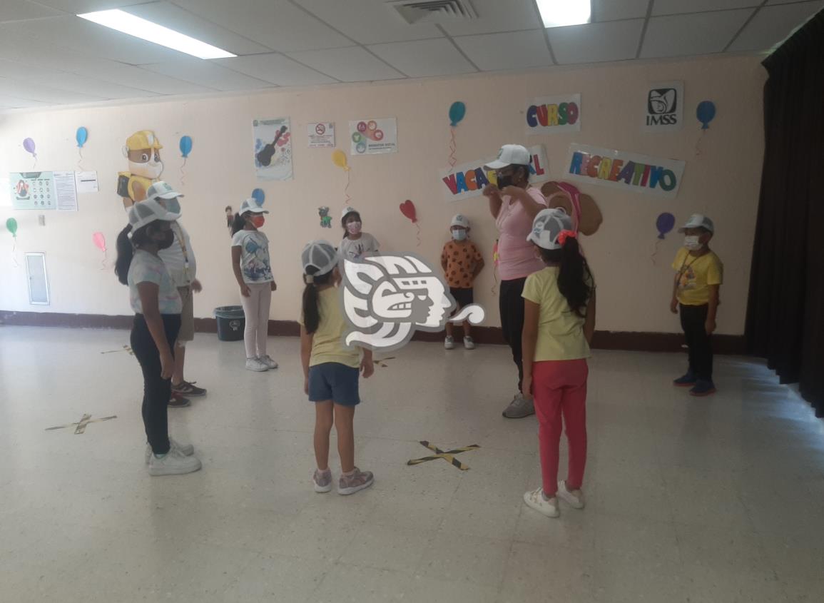 Todavía hay cupo para curso de verano en el CSS del IMSS en Coatzacoalcos