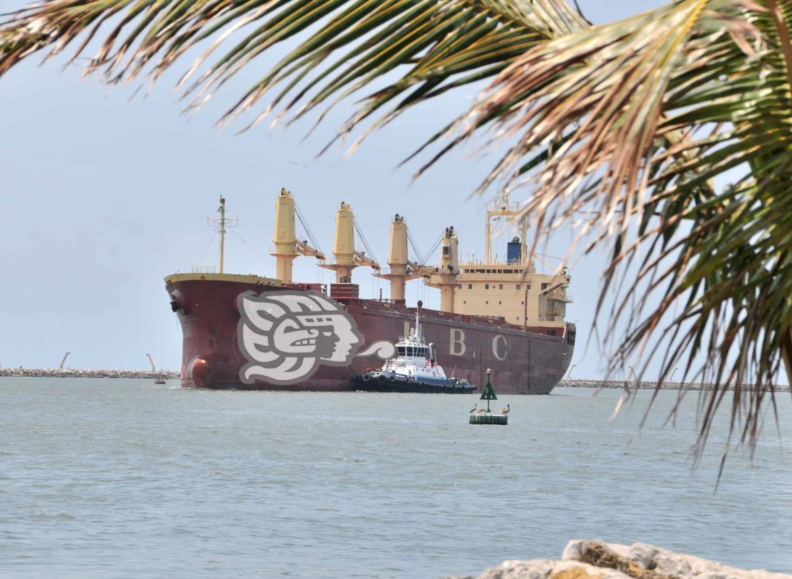 Creció 23% el manejo de contenedores en el puerto de Coatzacoalcos 