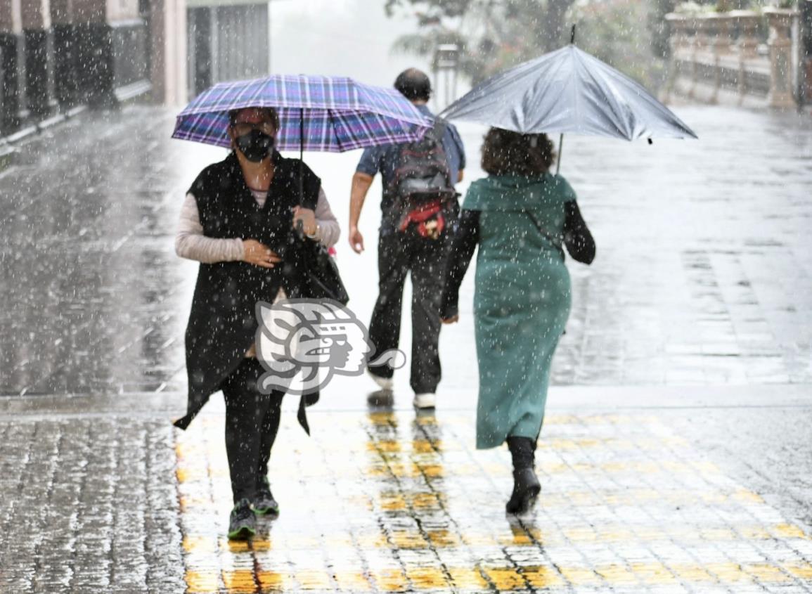 Continuarán las lluvias en gran parte del estado de Veracruz; aquí el pronóstico para este martes