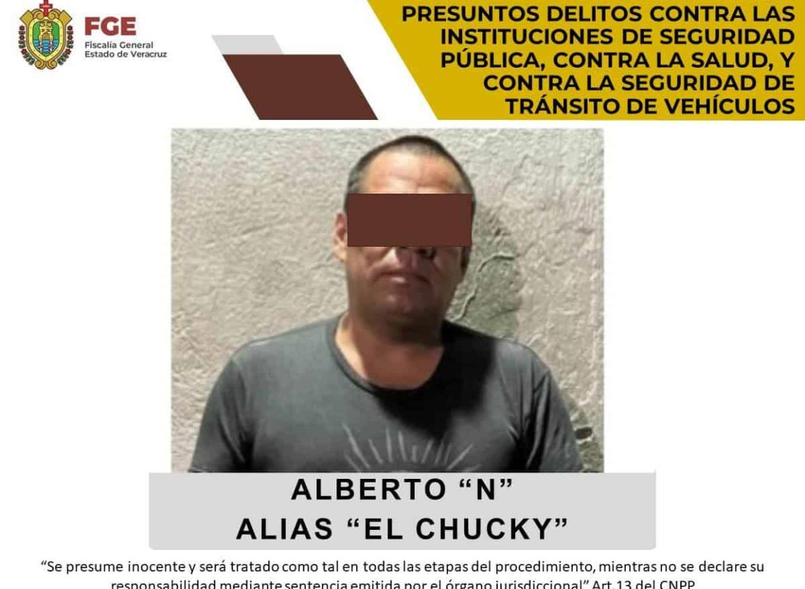 Vinculan a proceso a ‘El Chucky’, presunto líder delictivo en el sur de Veracruz