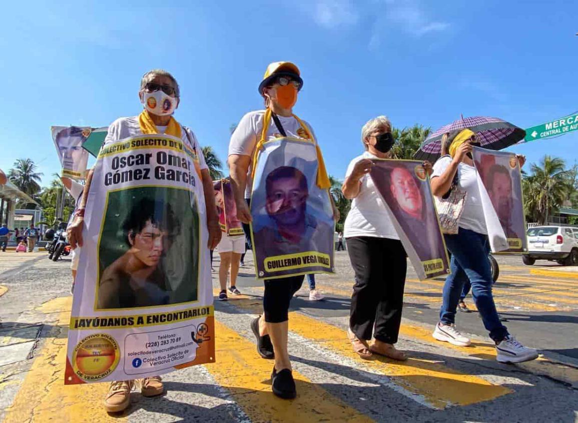 Nada que celebrar; colectivo Solecito marcha este Día de las Madres en Veracruz (+video)