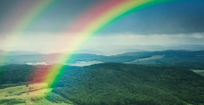 Arco iris, Cachetes y yo