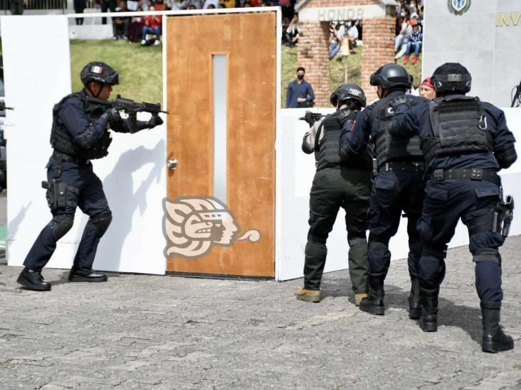 (+Video) Se gradúan 277 nuevos policías en Veracruz
