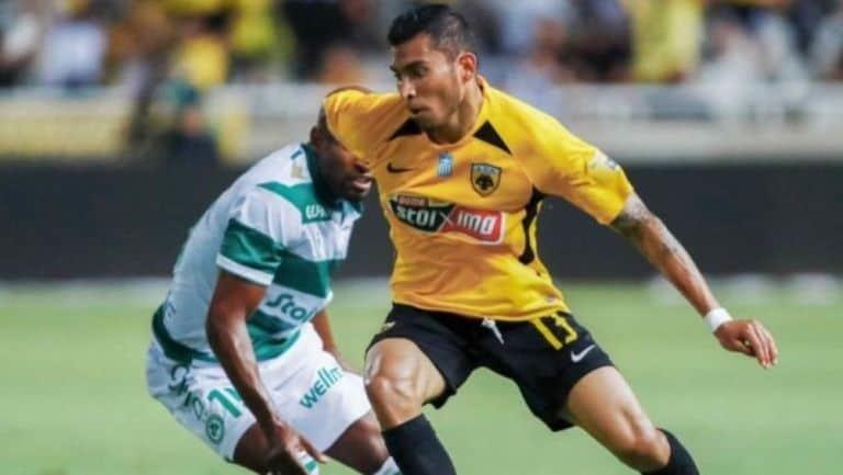 Orbelín Pineda suma su tercer gol con el AEK Atenas