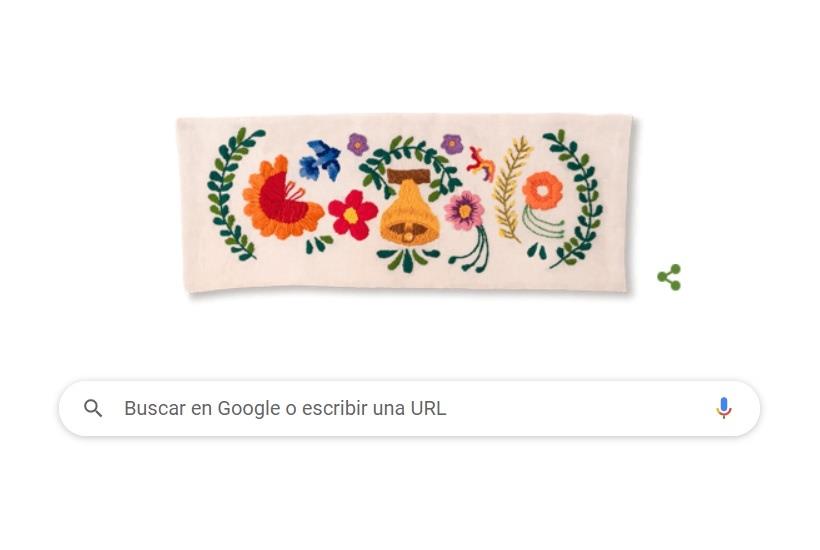 Google dedica doodle a la Independencia de México