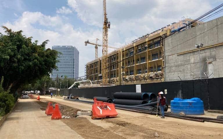 Construcción de nueva Embajada de EU en México, con avance del 70%