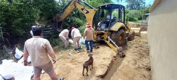 Servicios Municipales atiende afectación por lluvias