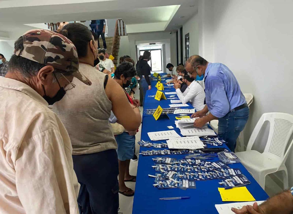 Realizan militantes del PAN asamblea municipal en Veracruz