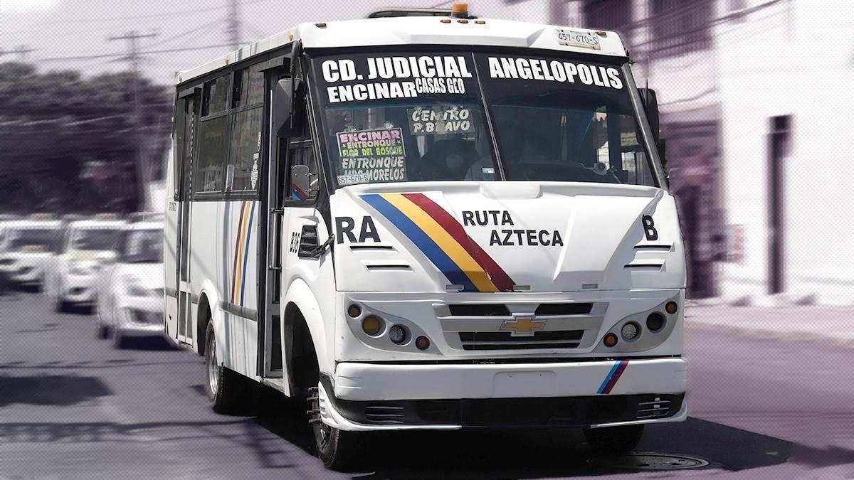 Casi linchan a ladrón tras herir de bala a pasajero de autobús en Puebla